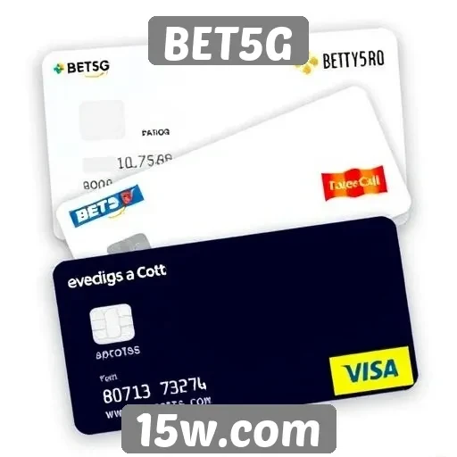 Comparação de métodos de pagamento disponíveis no BET5G